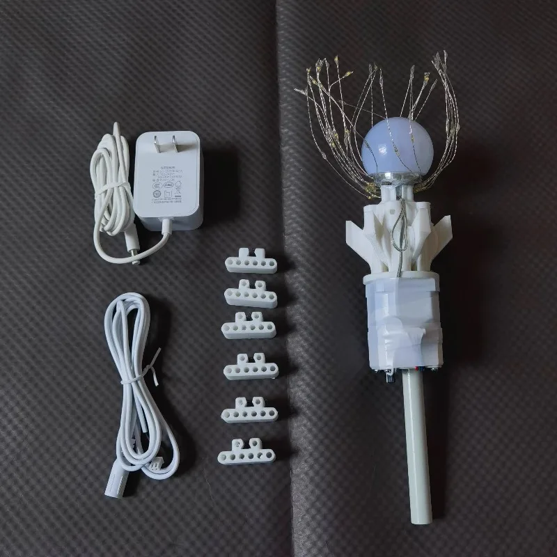 DIY Electric Flower Opener  Artificial Flower Automatic Flowering Motor Mechanical Luminous Flowering Device Wedding Decoration