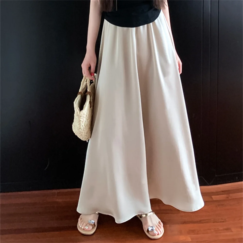 

Alien Kitty A-Line Skirts Women Elegant High Street 2023 Daily Slim Chic Loose Summer Solid New Work Wear Gentle Office Lady