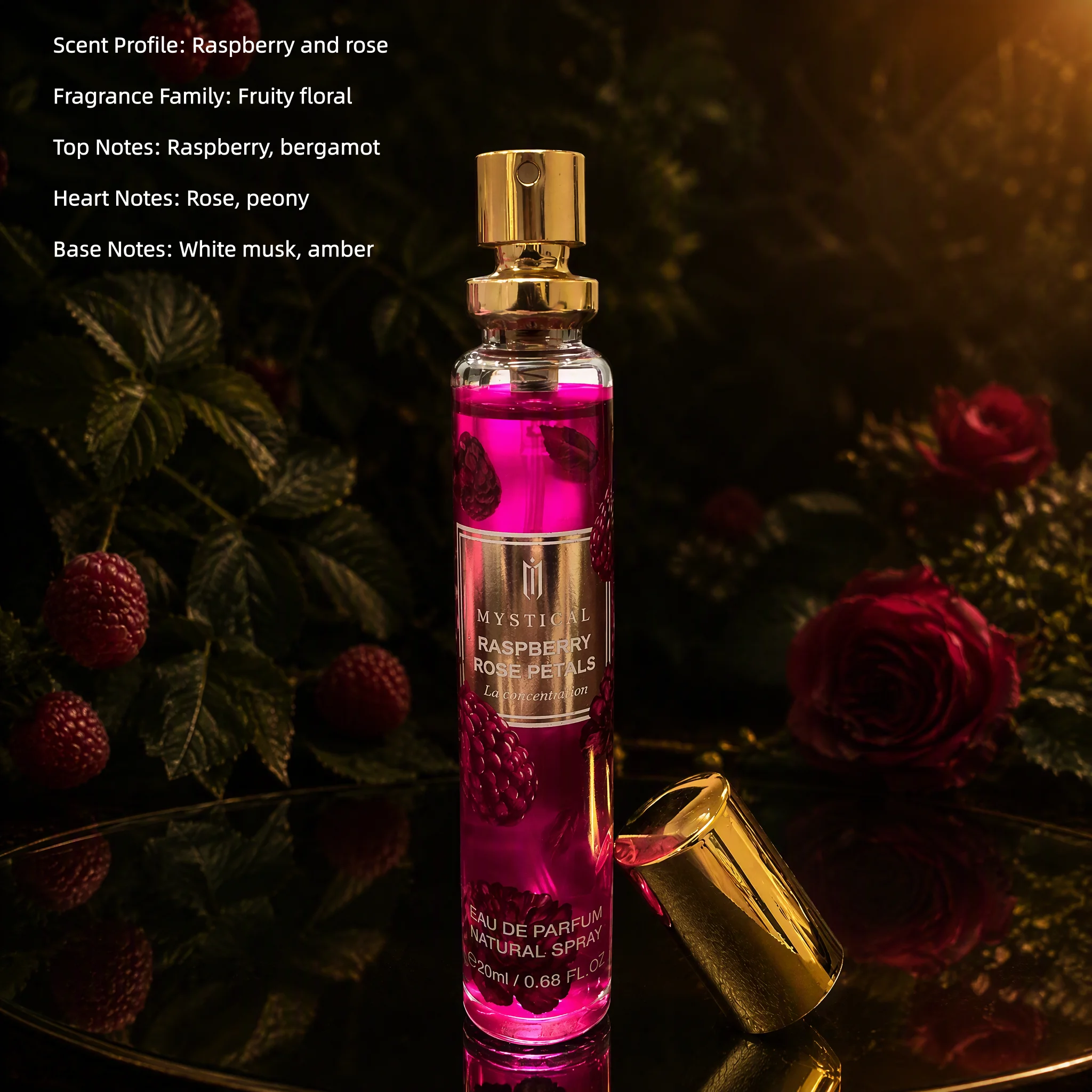 MYSTISCHE 4-delige set met bes - Perfume Fragrance Discovery Set recensie en prijs