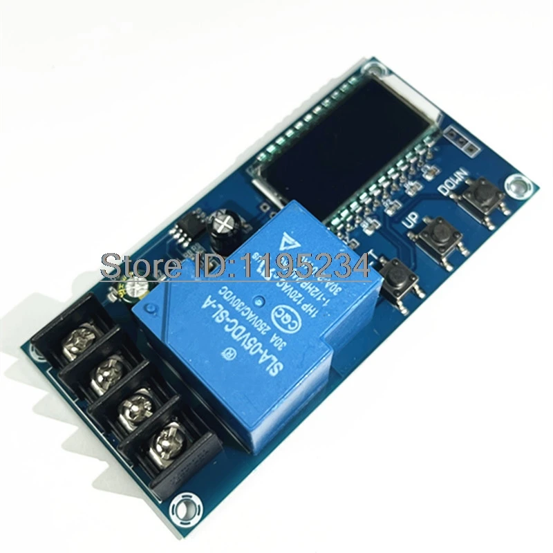 1pcs XY-L30A DC 6-60v 30A Storage battery Charging Control Module Protection Board Charger Time Switch LCD Display