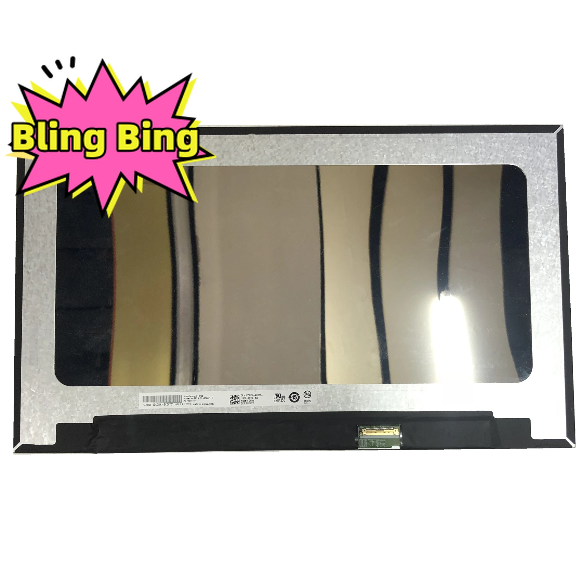 

B140HAN05.6 fit NV140FHM-N4F NV140FHM-N65 LP140WFA-SPM1 LP140WF9-SPD1 14" FHD 30 Pin 1920x1080 Display Laptop LED LCD Screen