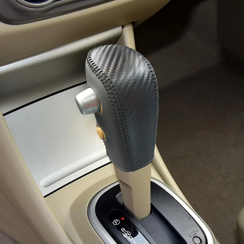 Car Shift For Nissan Sentra Tiida Livina Handle Protective Covers Durable Shift Knob Cover Car Accessories