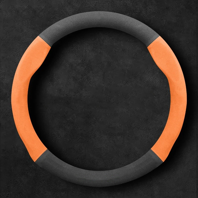 Car Suede AntiSlip Steering Wheel Cover For Opel OPCline ASTRA CORSA INSIGNIA MOKKA VECTRA GTC Tigra 2023 2025 2026 Accessories - view 5