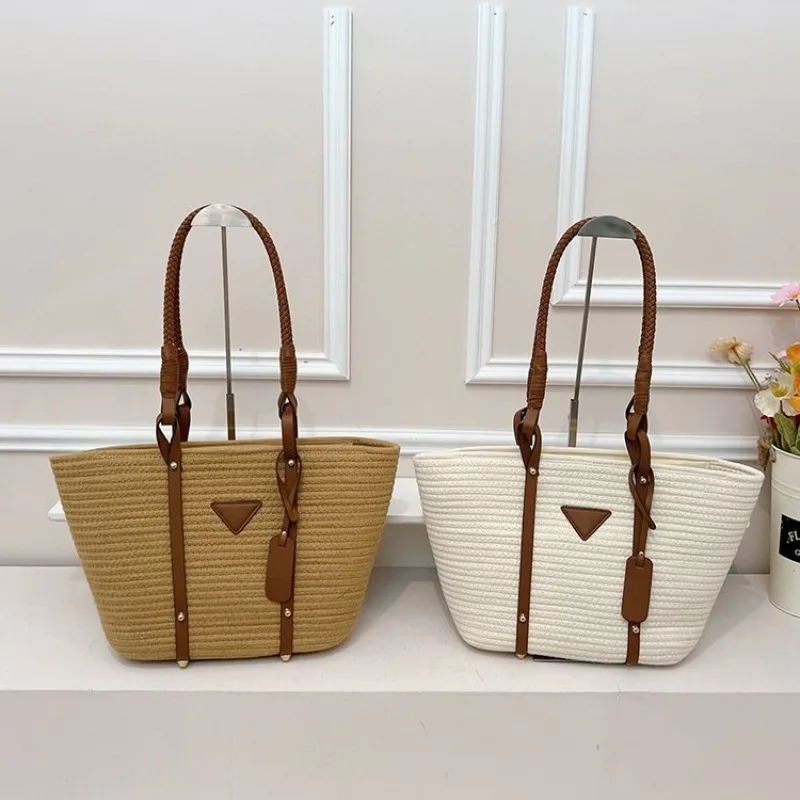Vintage Diaper Bag Classic Leather Shoulder Bag Trendy Letter Logo Handbag Casual Leisure Style For Business Commuter