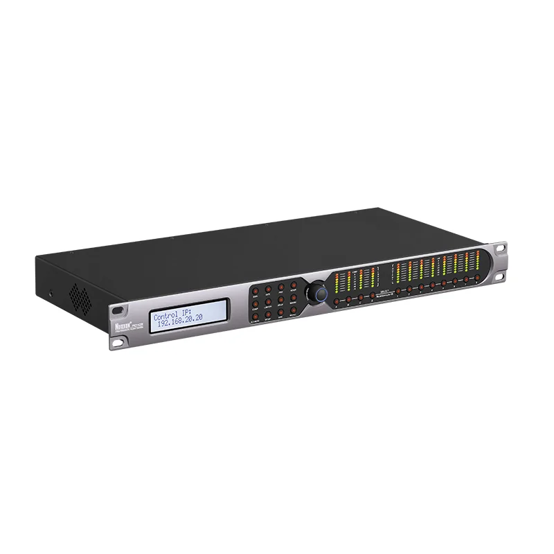 2026 32 Bit DSP 4*8 Digital Audio Processor for Professional Speakers Accessories / Waterproof Speakers