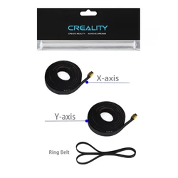 Official Creality Ender 3 V3 SE X + Y Axis Synchronous Belt Kit and Ring Synchronous Belt,Timing Belt Set for Ender 3 V3 SE