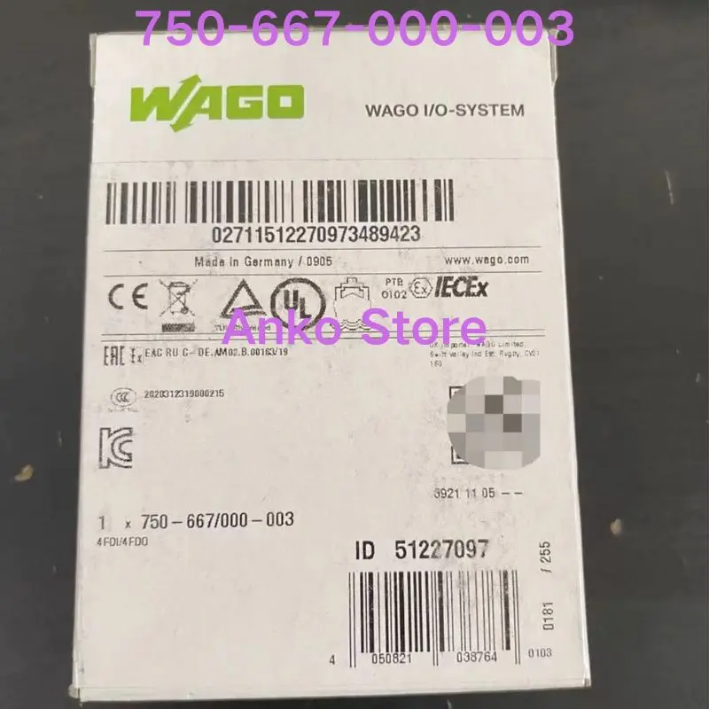 

Совершенно новый модуль 750-667-000-003