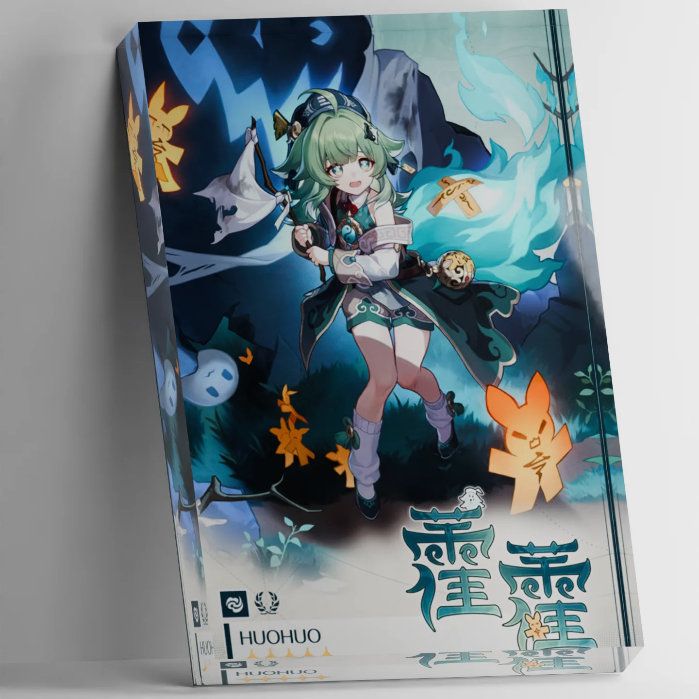 

Honkai Star Rail Huohuo Acrylic Block Stand Figure Ten-Lords Commission Judge Foxian Game Character Display Ornament Anime Gift