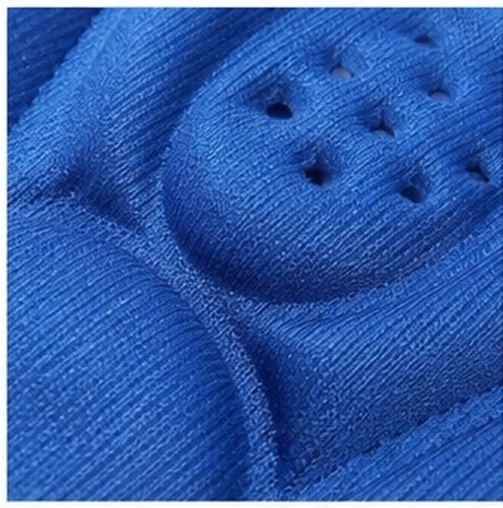 Comfy Cycling Blue 3D Gel Bike Saddle Pad Seat Cover Soft Ergonomic Shock Absorbing Breathable Non Slip Drawstring for Road