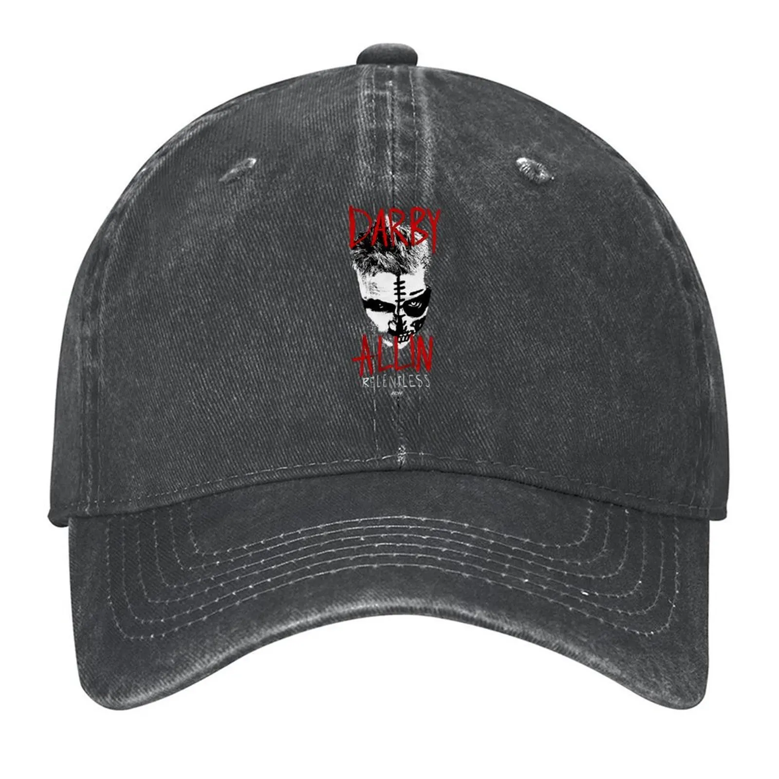 

Darby Allin Psycho Baseball Cap Sunscreen sun caps Military Cap Man tactical cap Women's 2025 Men's
