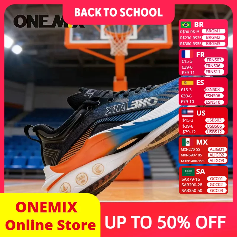 ONEMIX 2026 Pace Beam Marathon Running Shoes for Men Anti-slip Ultra-light Rebound Athletic Carbon Plate Sport Shoes Sneakers