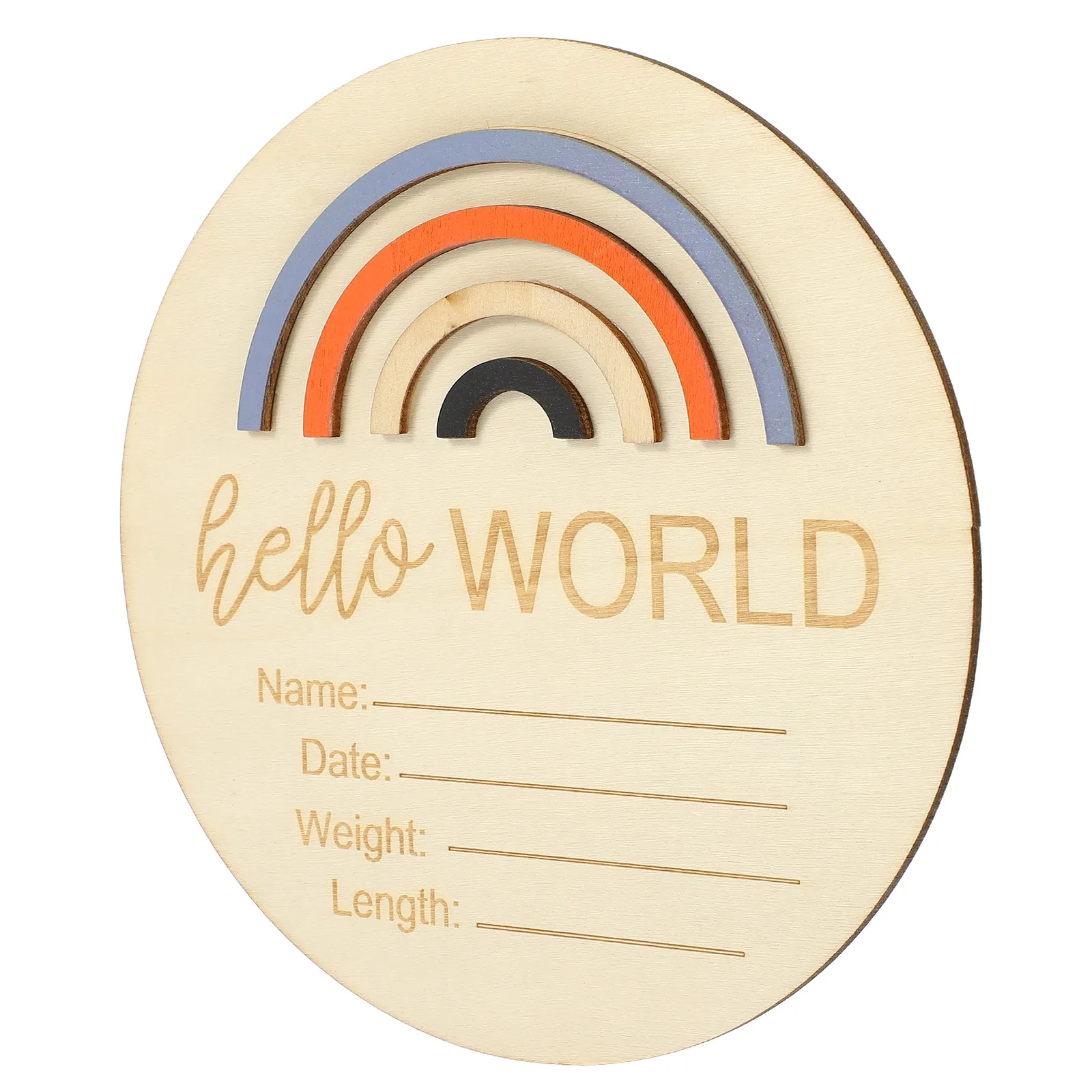 

Деревянные карточки для отслеживания этапов развития малыша, реквизит для фотосессий новорожденных, табличка для объявления о рождении, памятный сувенир для младенца