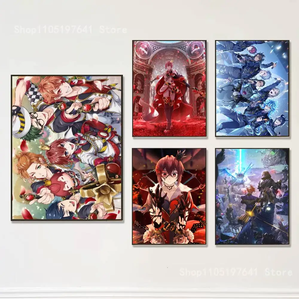 

Anime T-Twisted W-Wonderland Poster Prints Wall Art Picture Painting Gift Living Room Restaurant Bar Large Dec Sticker