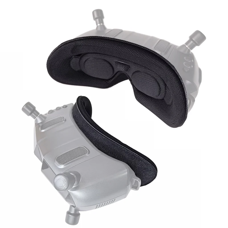 

For WalkSnail Avatar HD Goggles X Eye Mask Sponge Faceplate Pad Lens Shield Cover 380-520mm Adjustable Headband FPV Accessory