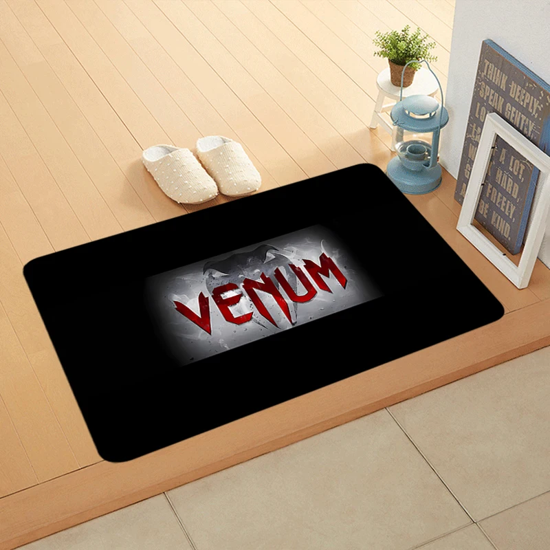 Entrance Doormat Balcony Rugs Snake Venom Venum Living Room Carpet Foot Mats Bath Rug Floor Mat Ideal Gifts Non-slip House Decor