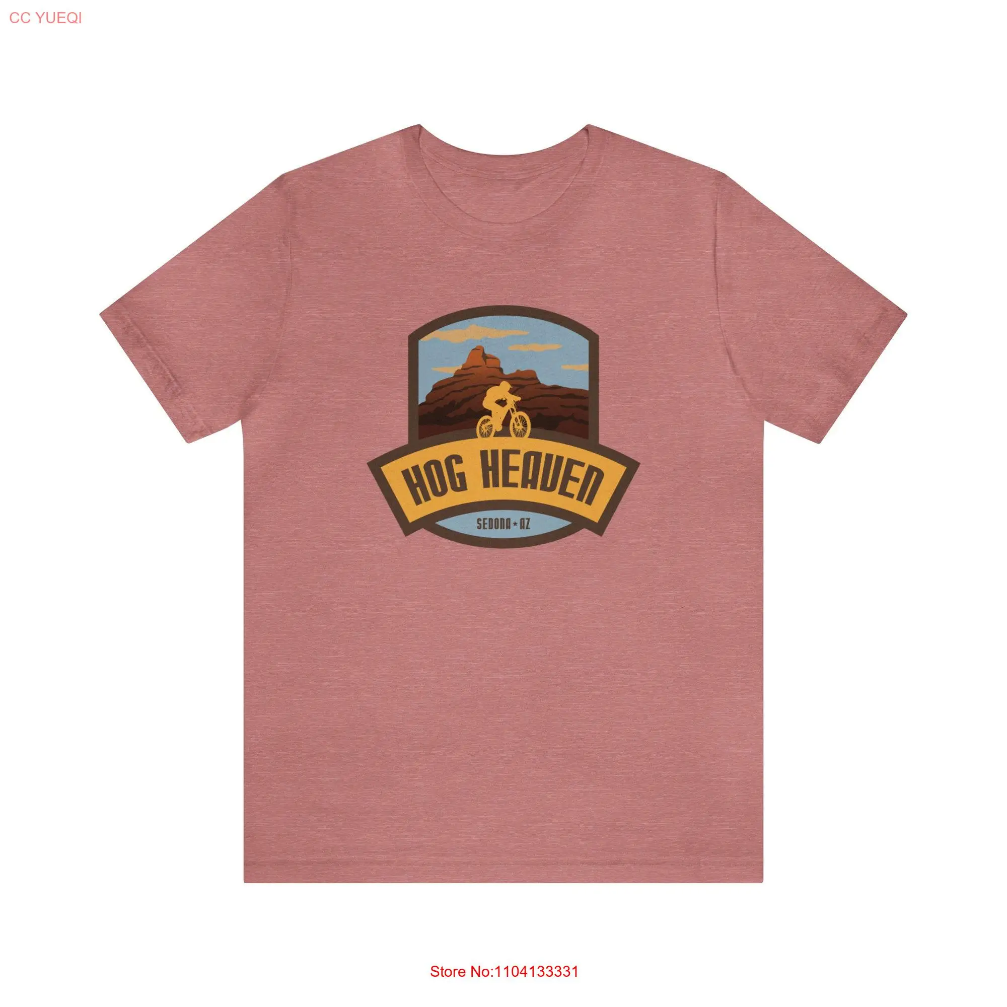 Hog Heaven Sedona Arizona T Shirt long or short sleeves