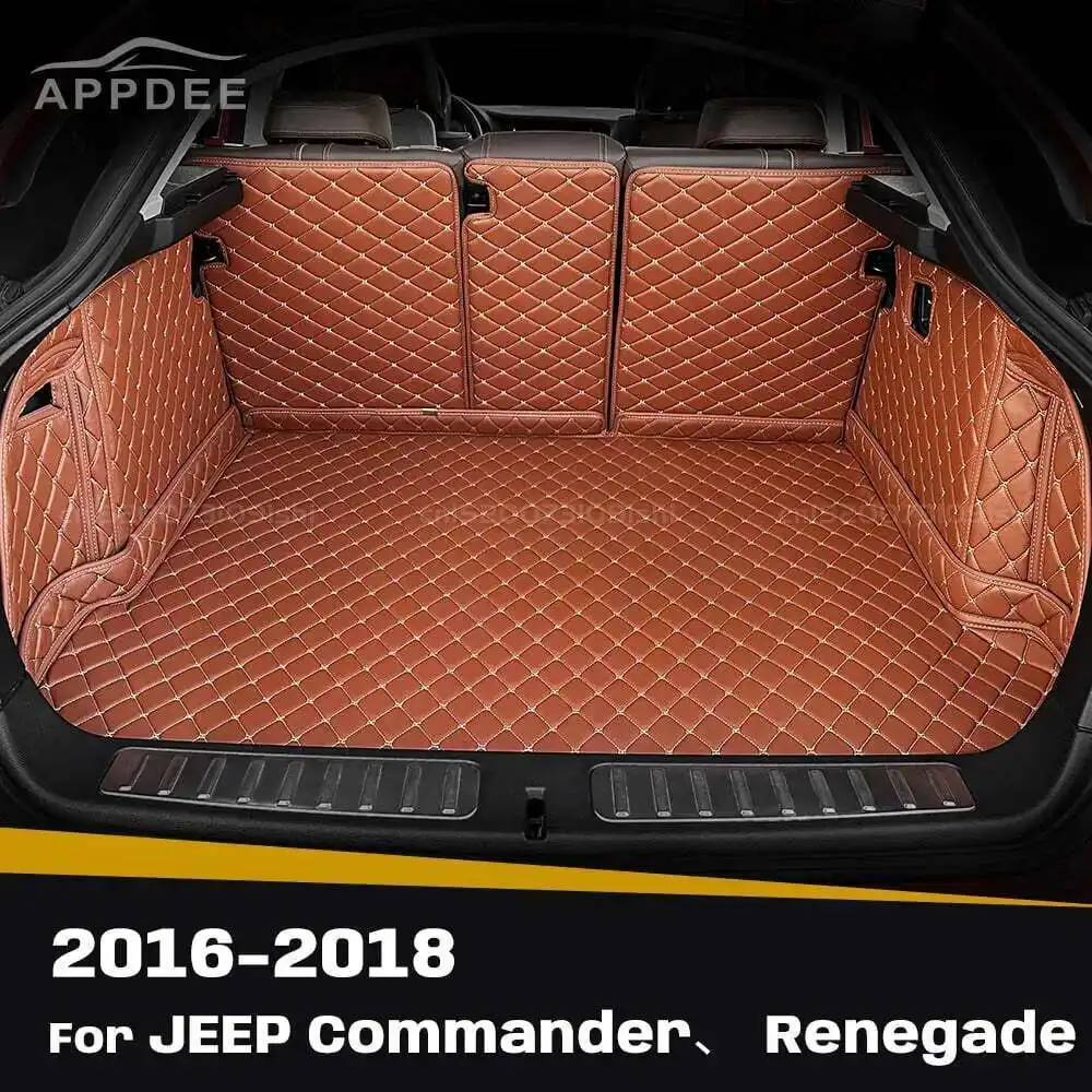 

For JEEP Commander 2018 Renegade 2016-2018 Auto Full Coverage Trunk Mat Car Protective Pad Cargo Liner Interior Accessories