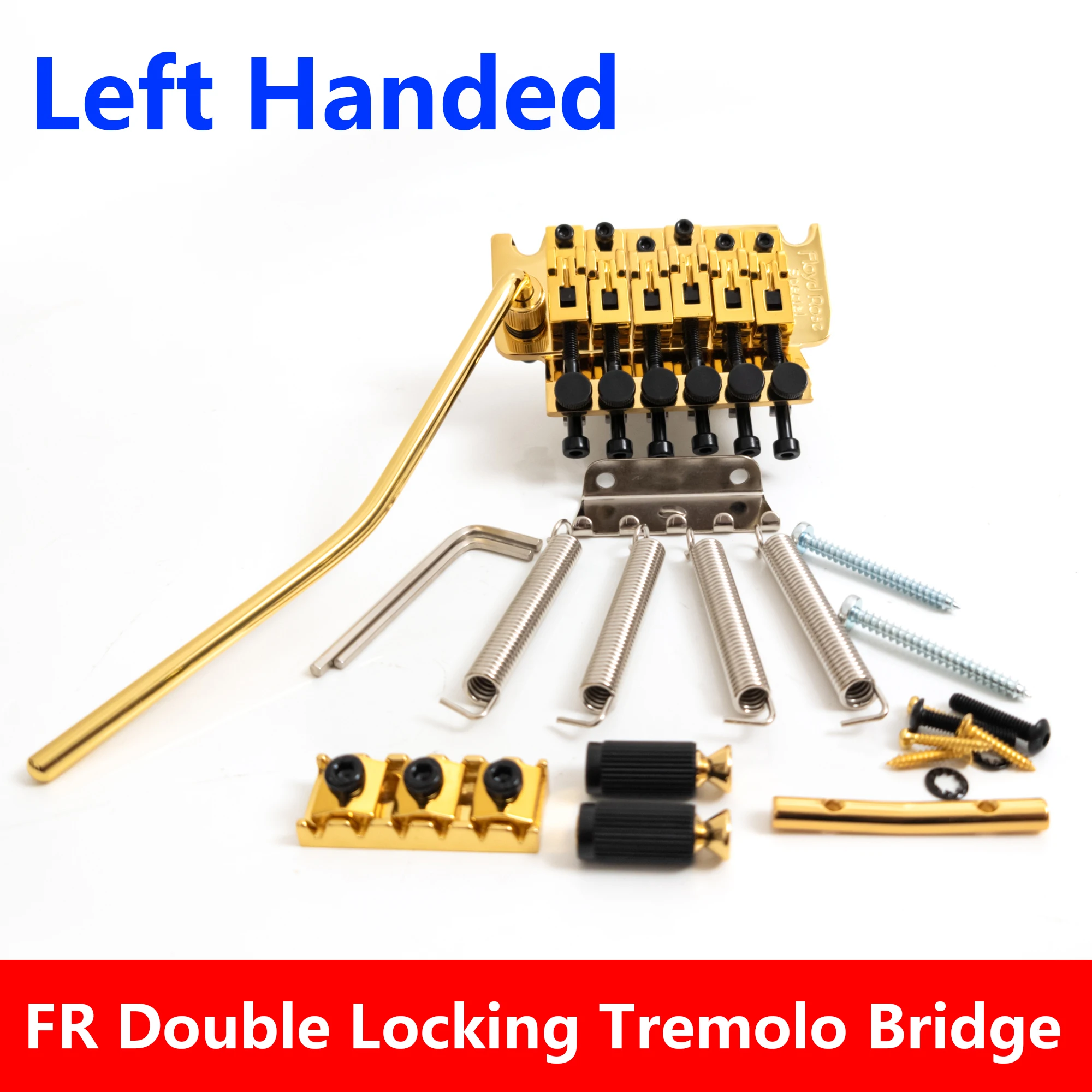 

Обновленный левый мост тремоло с двойной фиксацией, хромированный блок из нержавеющей стали, 34 мм, 42 мм, расстояние для струны, детали электрогитары