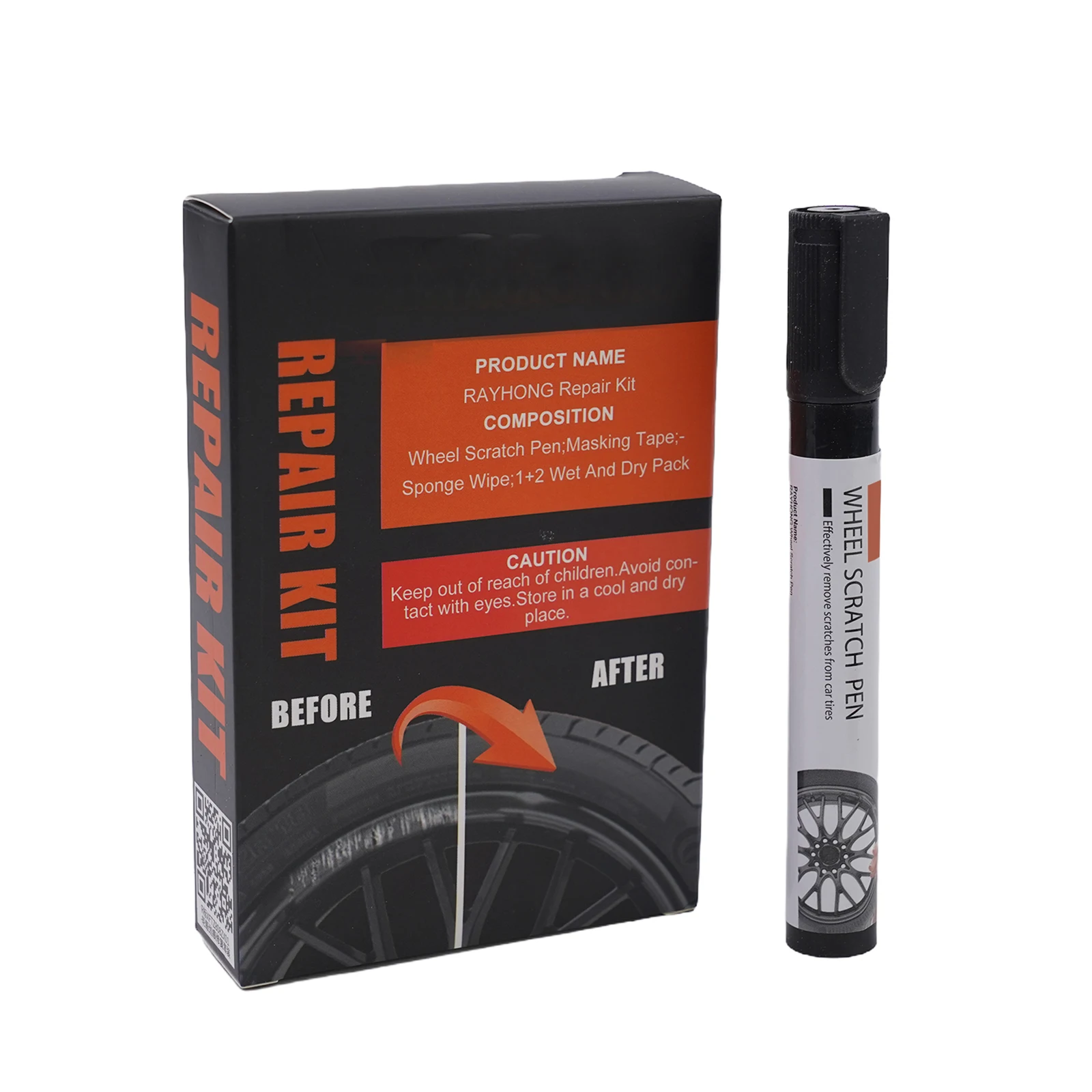 Practical Car Paint Pen Scratch Repair Pen Paint Repair Pen Touch-up Paint Wheel Scratch Repair Pen Accesseries