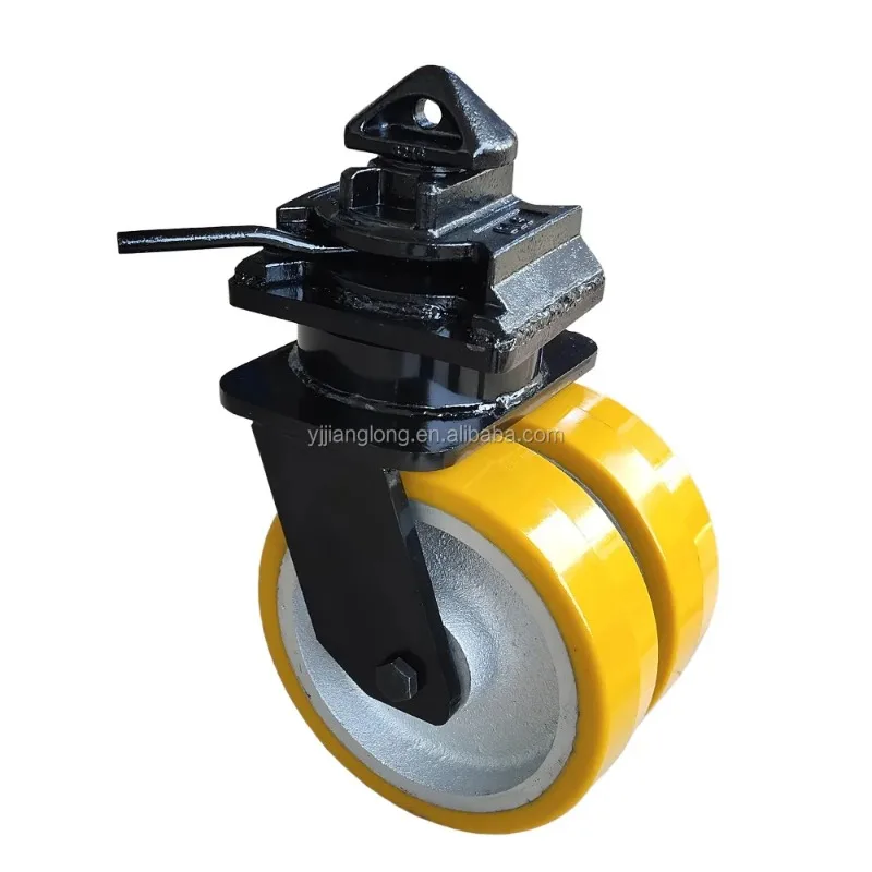 6 Inch 7200kgs Super Heavy Duty ISO Shipping Container Caster Wheels