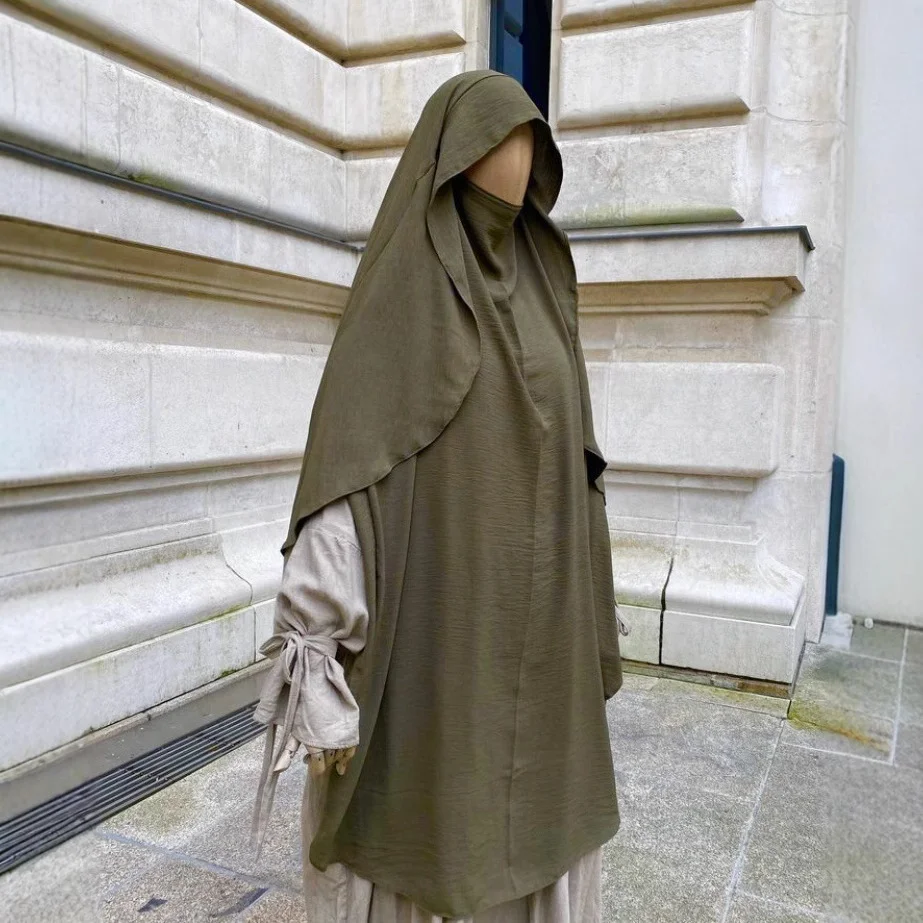 Feminino simples oração xale envolve lenço instantâneo hijab grande camada única roupas abaya muçulmano lenço preto