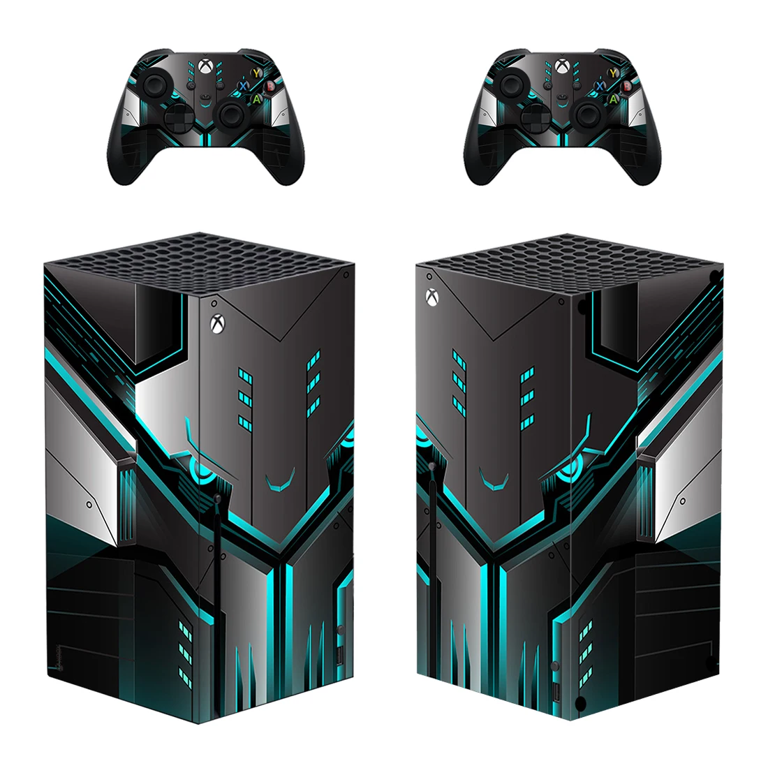 War Style Xbox Series X Skin Sticker for Console & 2 Controllers Decal Vinyl Protective Skins Style 1