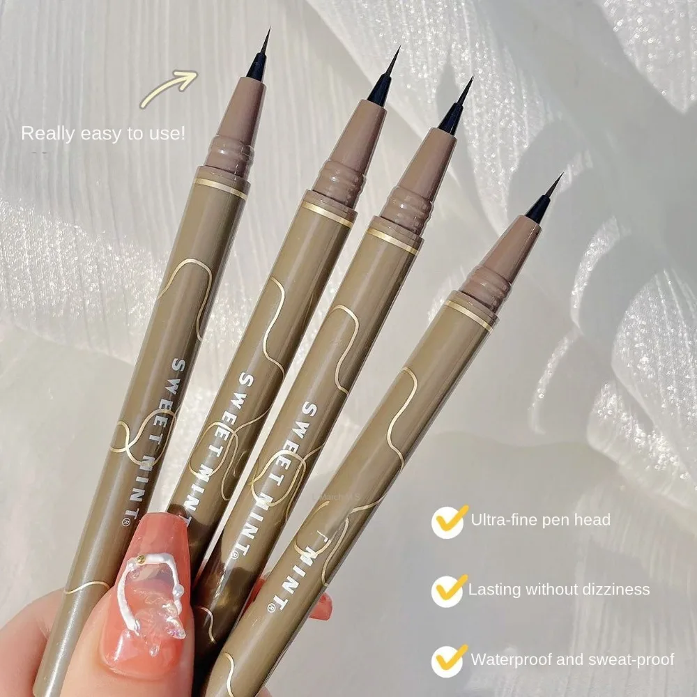 Special Purpose Quick Dry Waterproof Eyeliner Long Last Smooth Makeup Pen Ultra-thin Lower Eyelash Pen Cosmetics