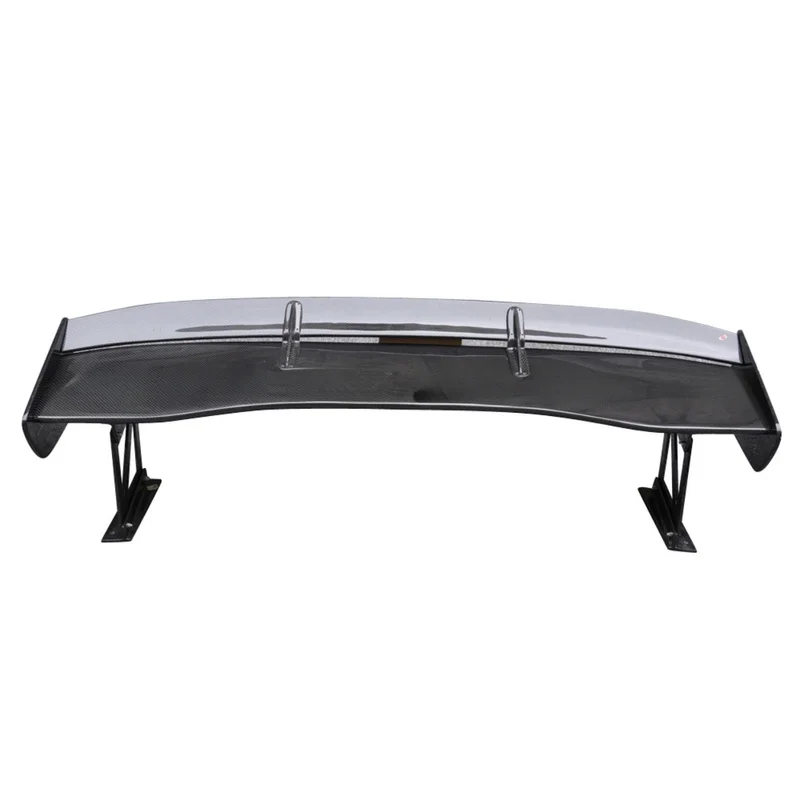 Aileron de coffre arrière simple en carbone noir Voltex de style V de haute qualité pour Lancer Evolution 10 X, accessoire de modification extérieure automobile