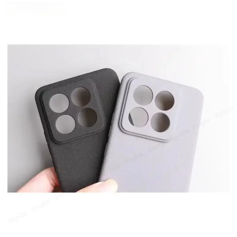 Sandstone Soft TPU Case For Xiaomi 14T Pro Ultra-Thin Matte Silicone Lens Protection Cases For Xiaomi Mi14 T Pro 13T 12T 11T