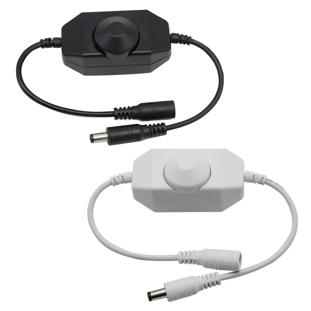 LED Dimmer Switch COB Brightness Adjust Controller 2835 5050 5730 5630 Driver LED Light Strip Power Supply Controller DC12V 24V