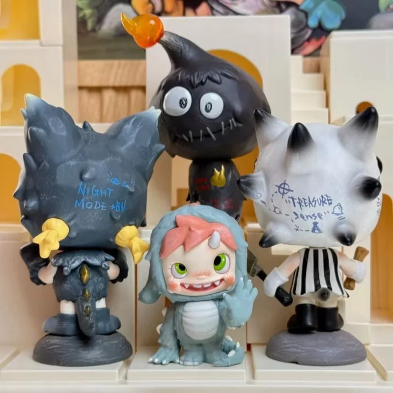 

POP MART POLAR Season 3 Monster Village Blind Box Ugly Cute Art Figure Desk Shelf Ornament Trendy Collectible Toy Birthday Gift