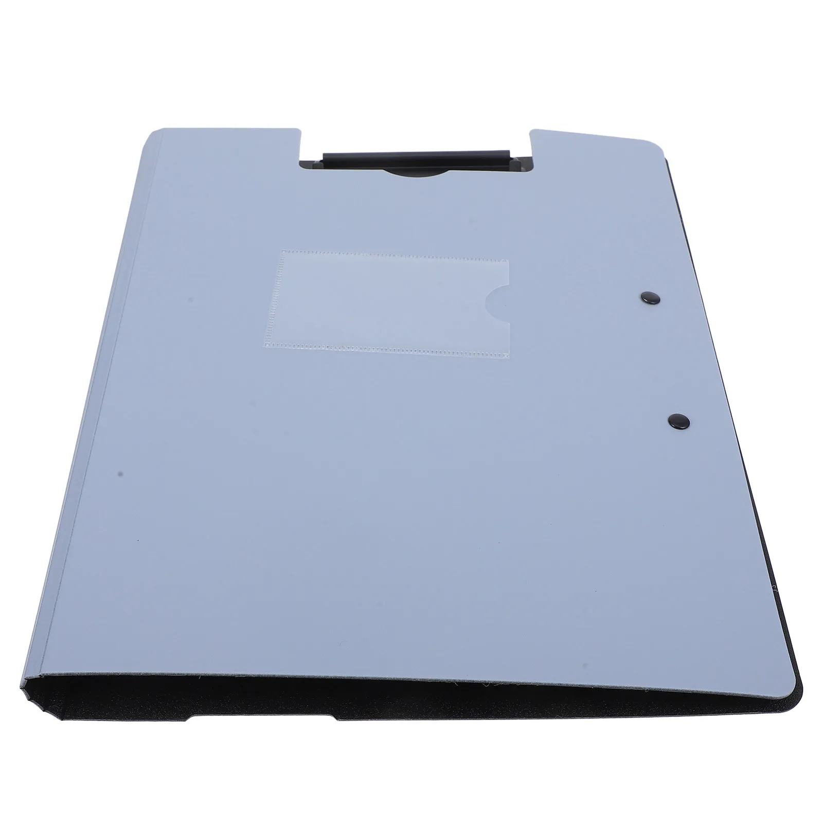 

Plastic A4 Foldable Clipboard with Dual Clips Document Folder for Office School Nursing Presentation Storage Writing Board Clip