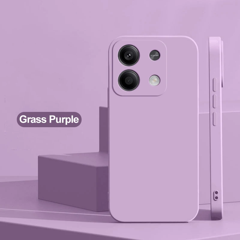 Original quadratische Flüssigsilikon-Handyhüllen für Xiaomi Redmi Note 13 14 Pro Note 14 Pro + Note 13 Pro Plus 5G stoßfeste Rückseite – Detail 16