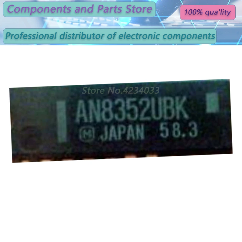 1PCS   AN8352UBK   AN8352UB   AN8352  DIP-22  NEW100%  AN83 52UBK