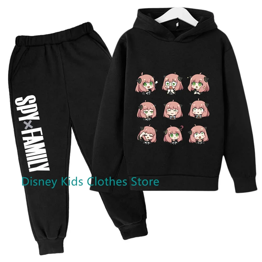 

New Hoodie Pants 2pcs Sets SPY NINJA Spring Kids Printed Tracksuit Baby Clothing Sets Toddler Girl Outfits 2024 Boys Streetwear