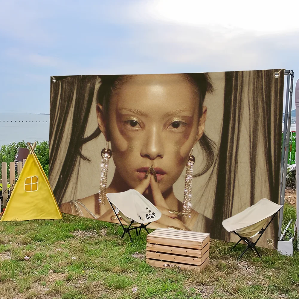 Singer Rina Sawayama Sawayama flag College Bedroom Living Room Home Dorm Decor Funny Tapestry Garage Bar Wall Club Banner