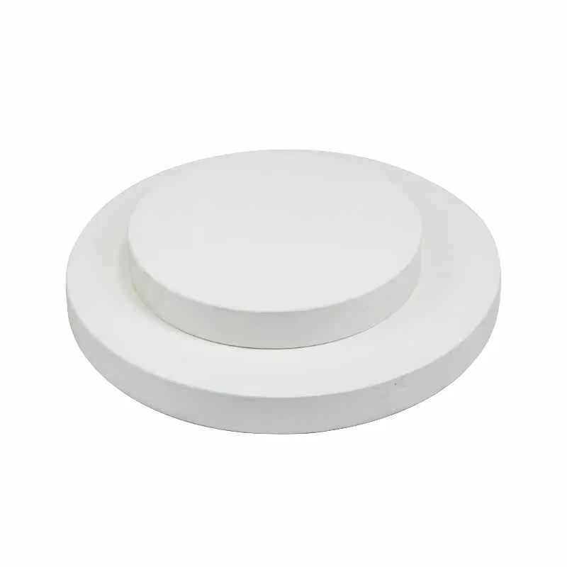 Pottery Wheel Throwing Plaster Slabs & Discs, Round and Square Shapes, Ideal Substitute for MDF Boards for Clay Drying & Shaping