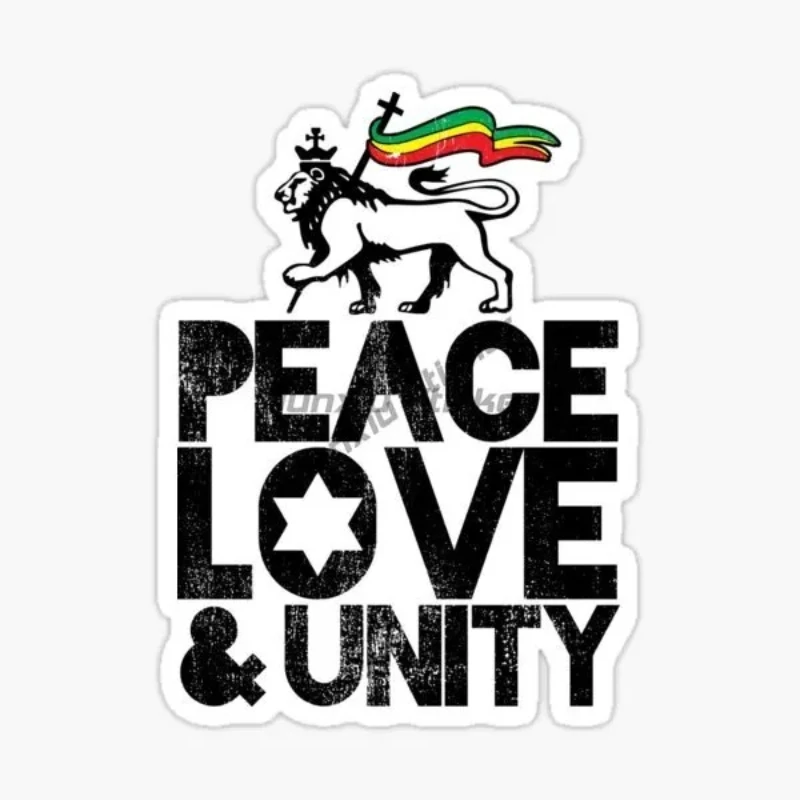 

IRIE ONE LOVE Car Stickers Car Sign High Quality Waterproof Tuning Vehicles Laptop Decal