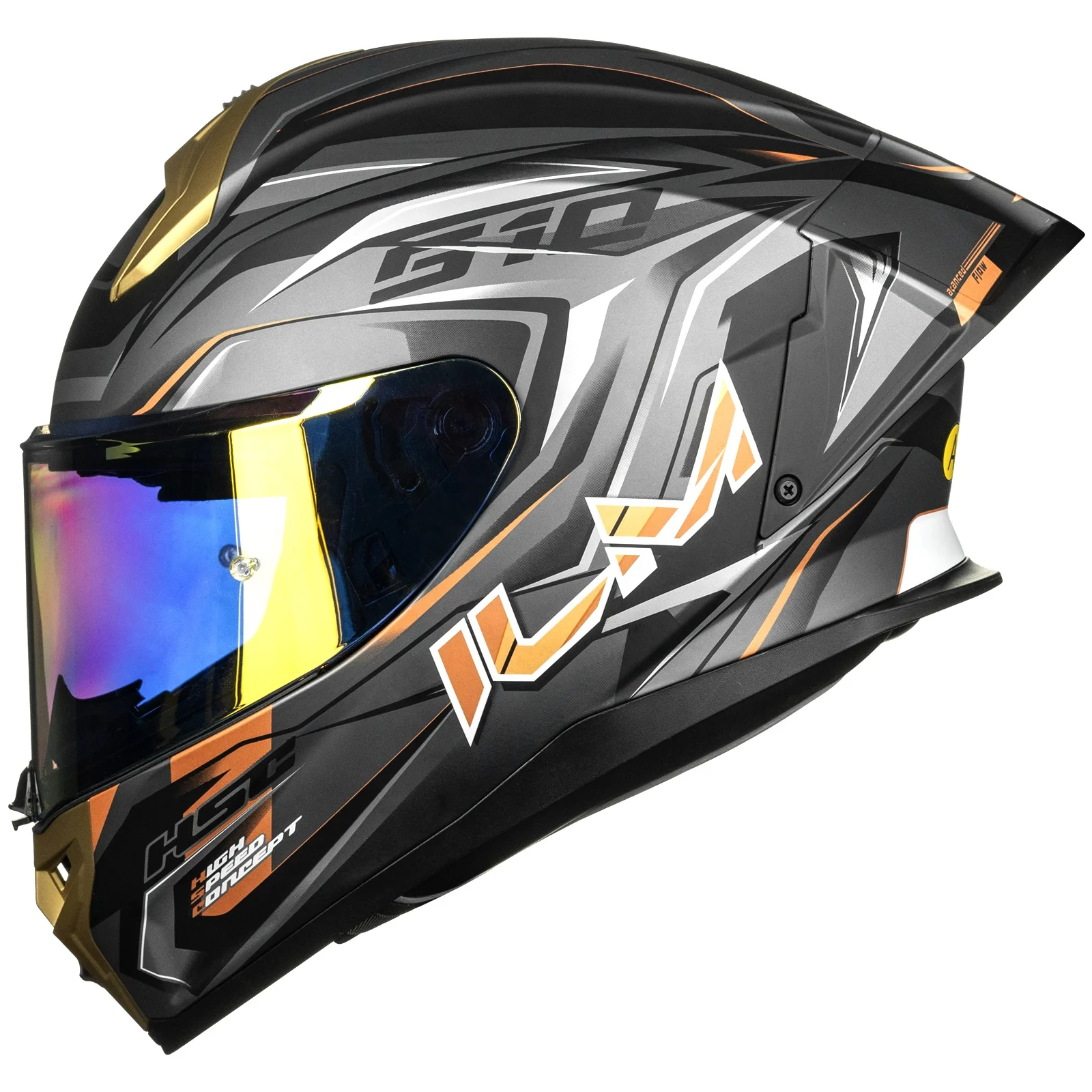 ILM Motorcycle Helmets Full Face Model MF510 Technological Revolution Full Face Helmet