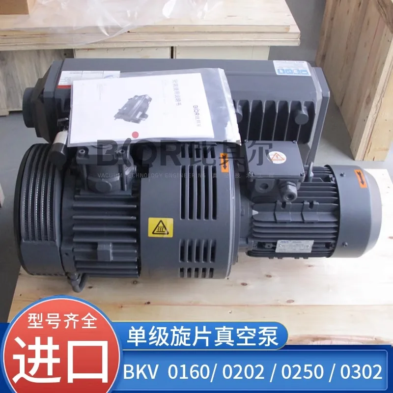 Single stage oil seal rotary vane vacuum pump BKV0040/63/100/160/202/250/302 packaging vacuum machine