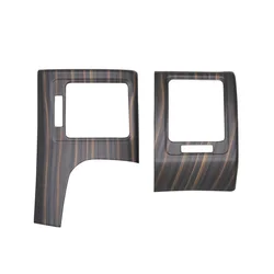Wood Grain Car Interior Styling Side Air Outlet Sticker Cover for Toyota COROLLA 2007 2008 2009 2010 2011 2012 2013