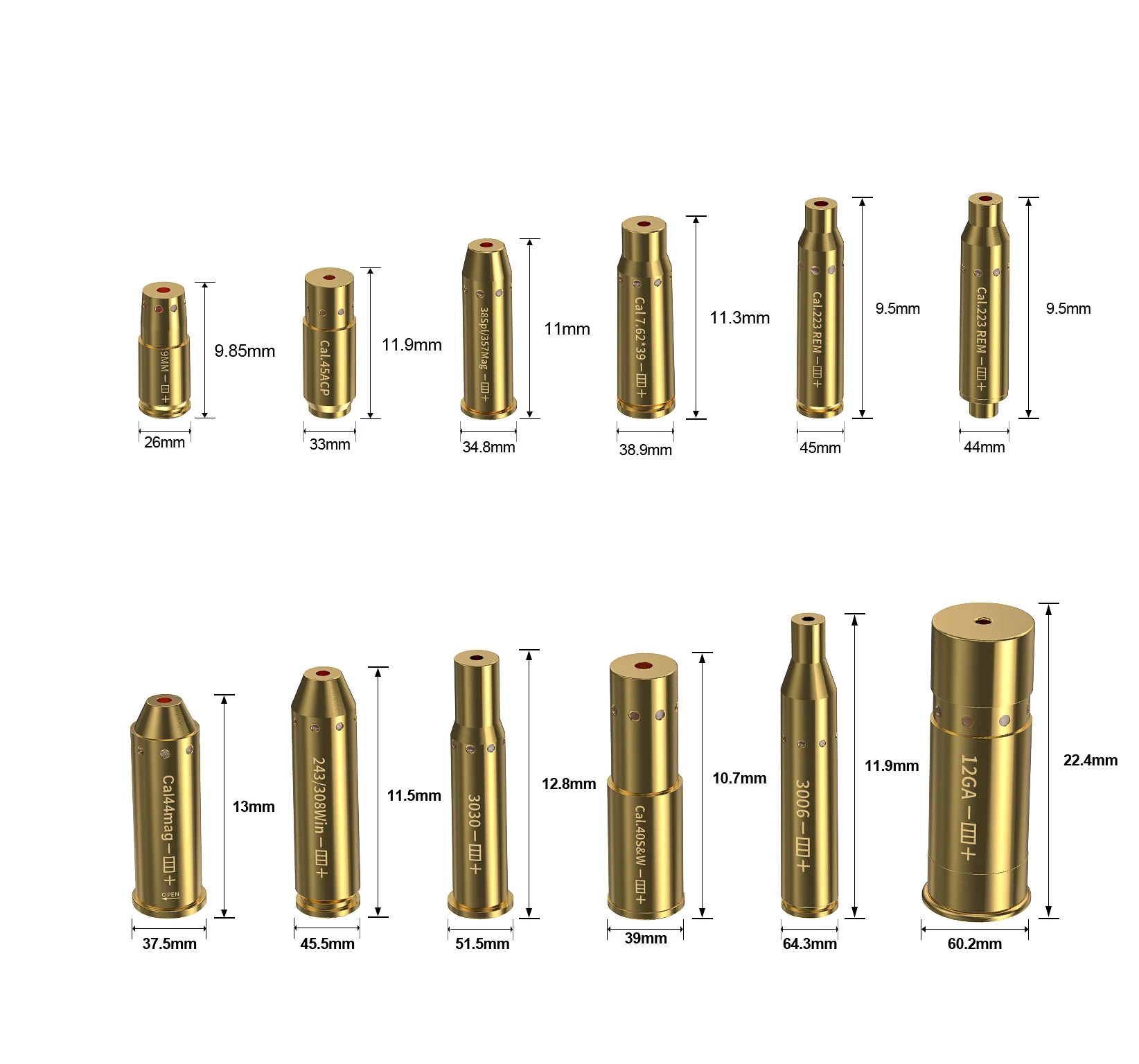 

Лазерный резонатор 9 мм/12GA: проблемы выравнивания прицела за секунды! Просто вставка и огонь для мгновенного и точного нуля.