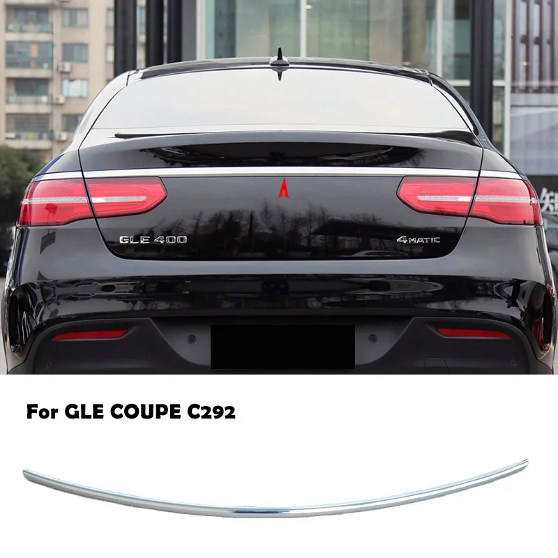 2927430082 Trunk Rear Back Door Tailgate Handle Chrome Trim Chromium Styling For Mercedes Benz GLE C292 W292 Coupe 450 350 320 A