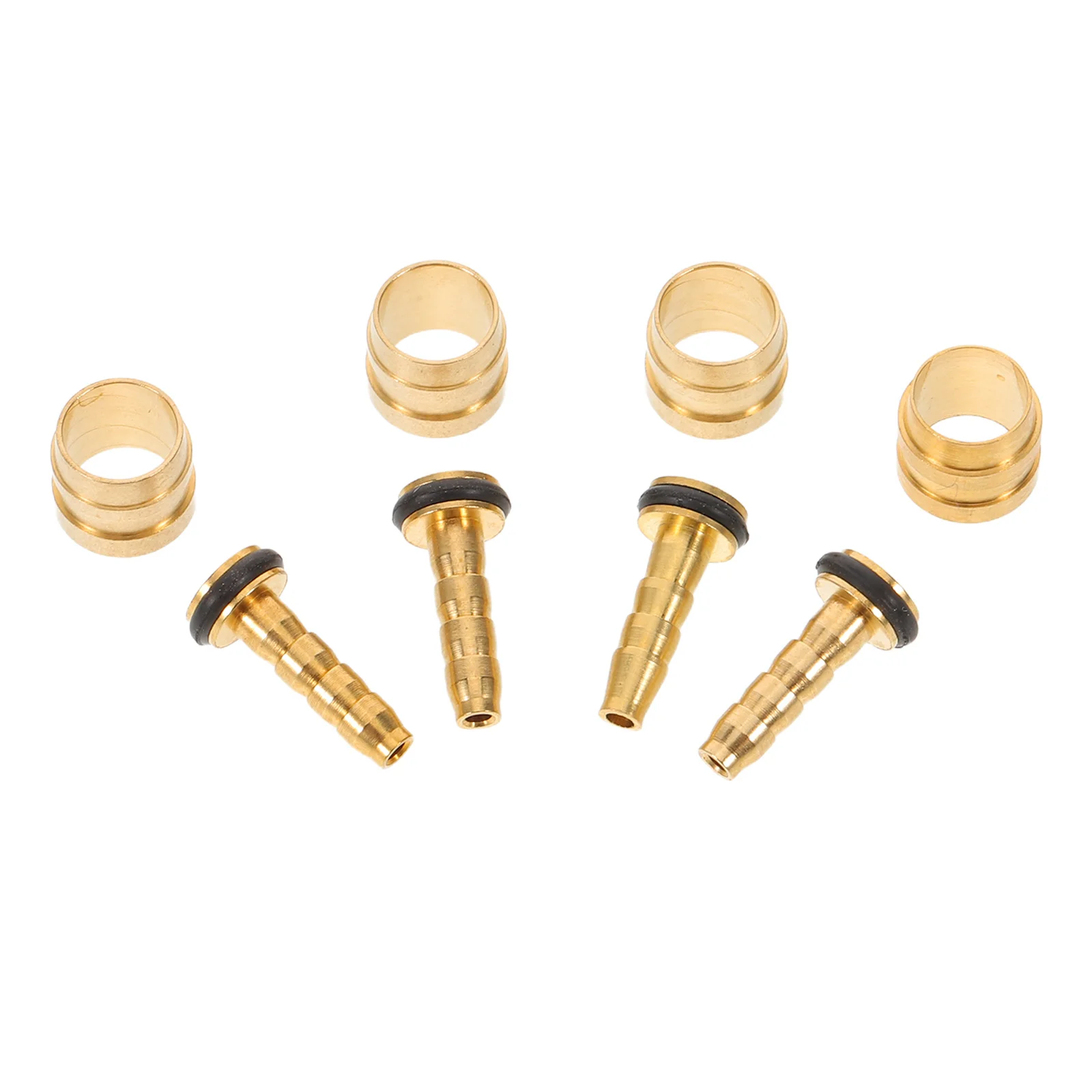 

8Set Oil Needle Olive Head Hydraulic Disc Brake Hose Insert Kit for Mountain Bicycles Leakage Prevention Durable Copper Repair