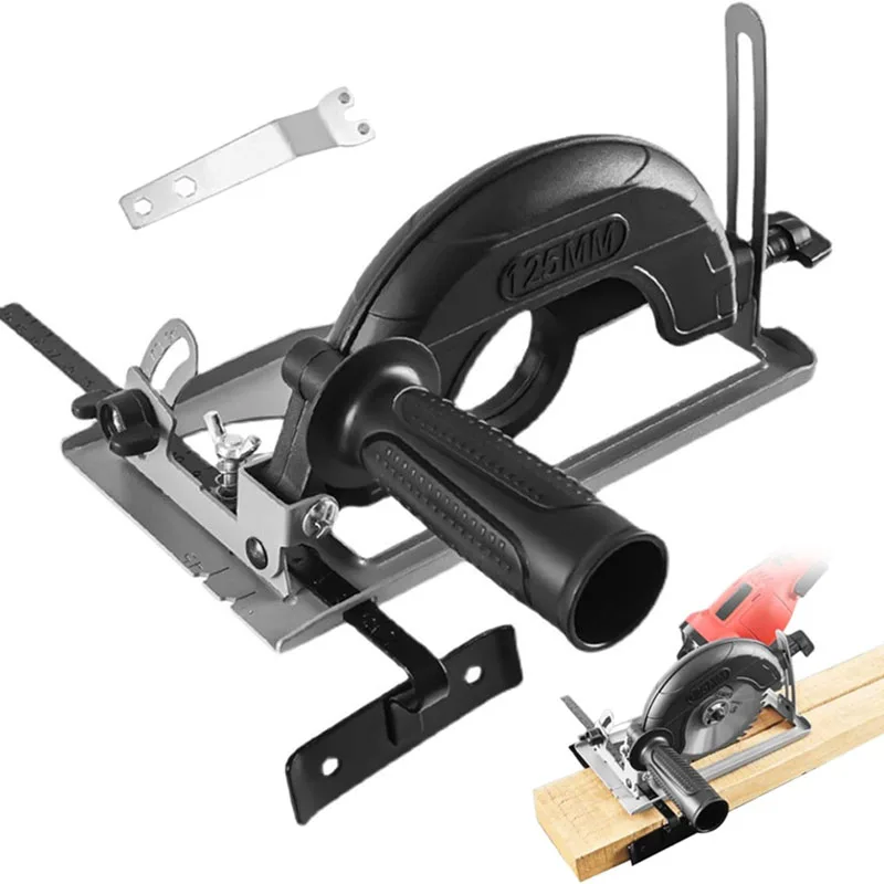 

Angle Grinder Stand 45 Degree Adjustable Electric Circular Saw Bracket Base 100-125mm Mill Machine Base Woodworking Table Tool