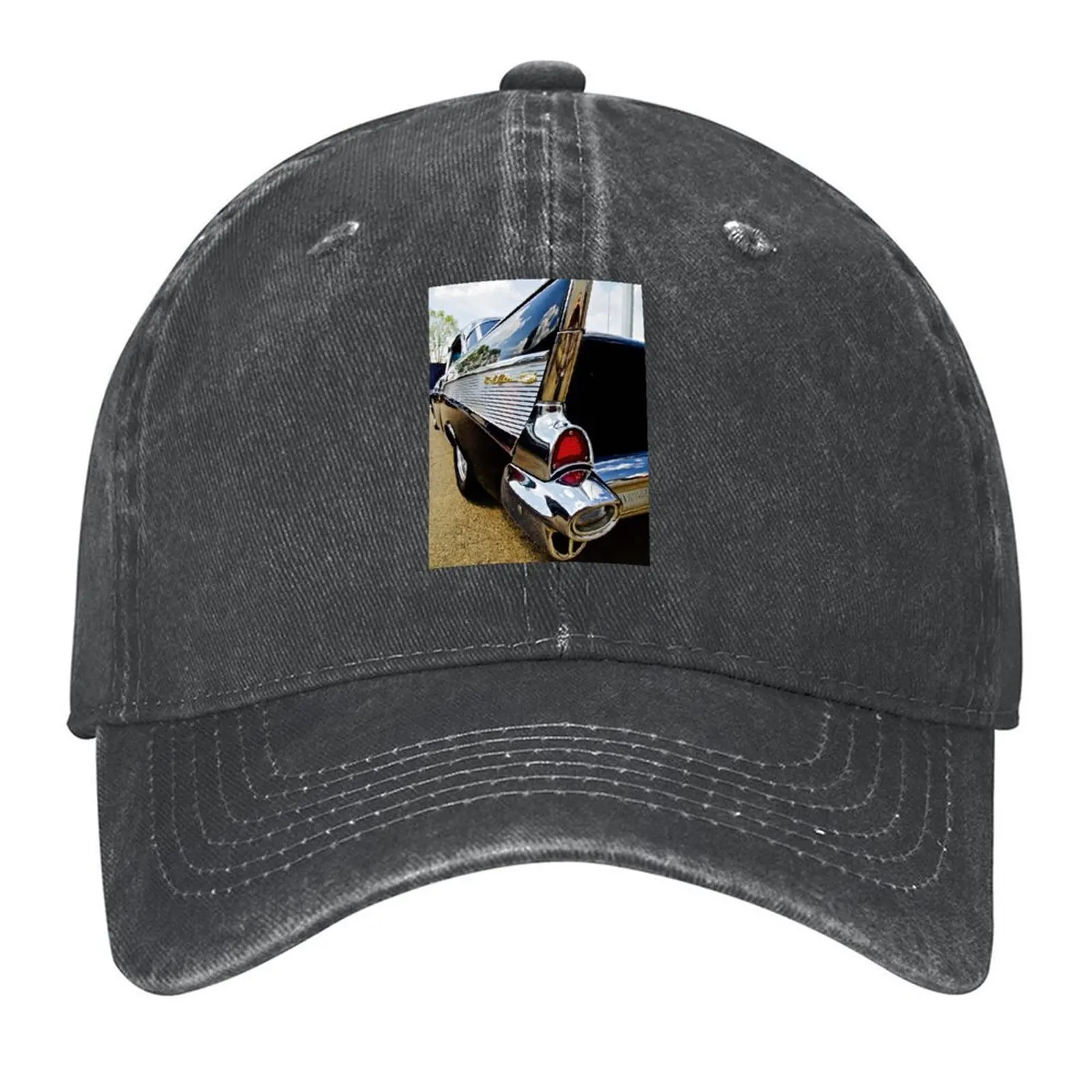 

Black 57 Chevy Bel Air Baseball Cap Golf Cap party Hat Golf Hat custom caps Men Caps Women's
