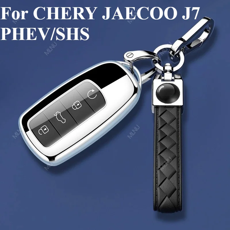 Key Case LHD RHD For CHERY JAECOO J7 PHEV SHS 2026 2025 2024 Accessories Shockproof Button-Accurate Dust-Water-Proof