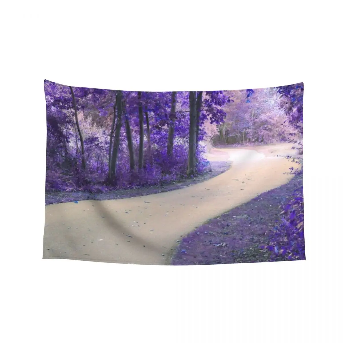 

purple fantasy forest photography Tapestry Bed Room Decoration Art Mural Room Decorations Tapestry