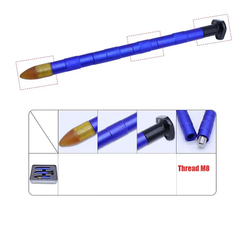 car unpainted dent repair tooltapping pendisassembly tooladjustable lengthcar repair tooldent removalmanual tool