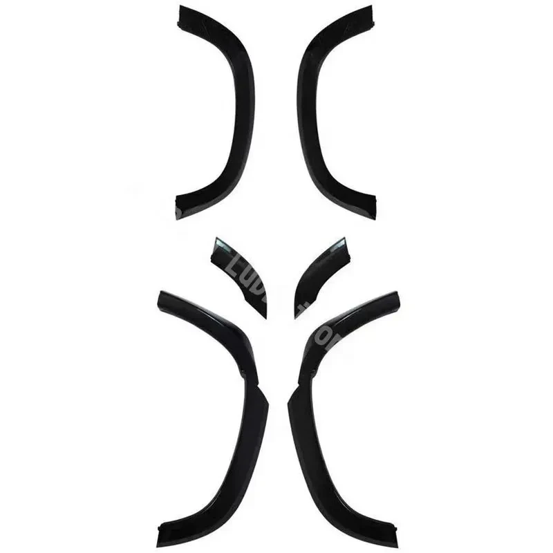 

Durable Upgr High Quality 6PS Glossy Black Widen Wheel Eyebrow Wheel Arch for 2020+ Defender 110